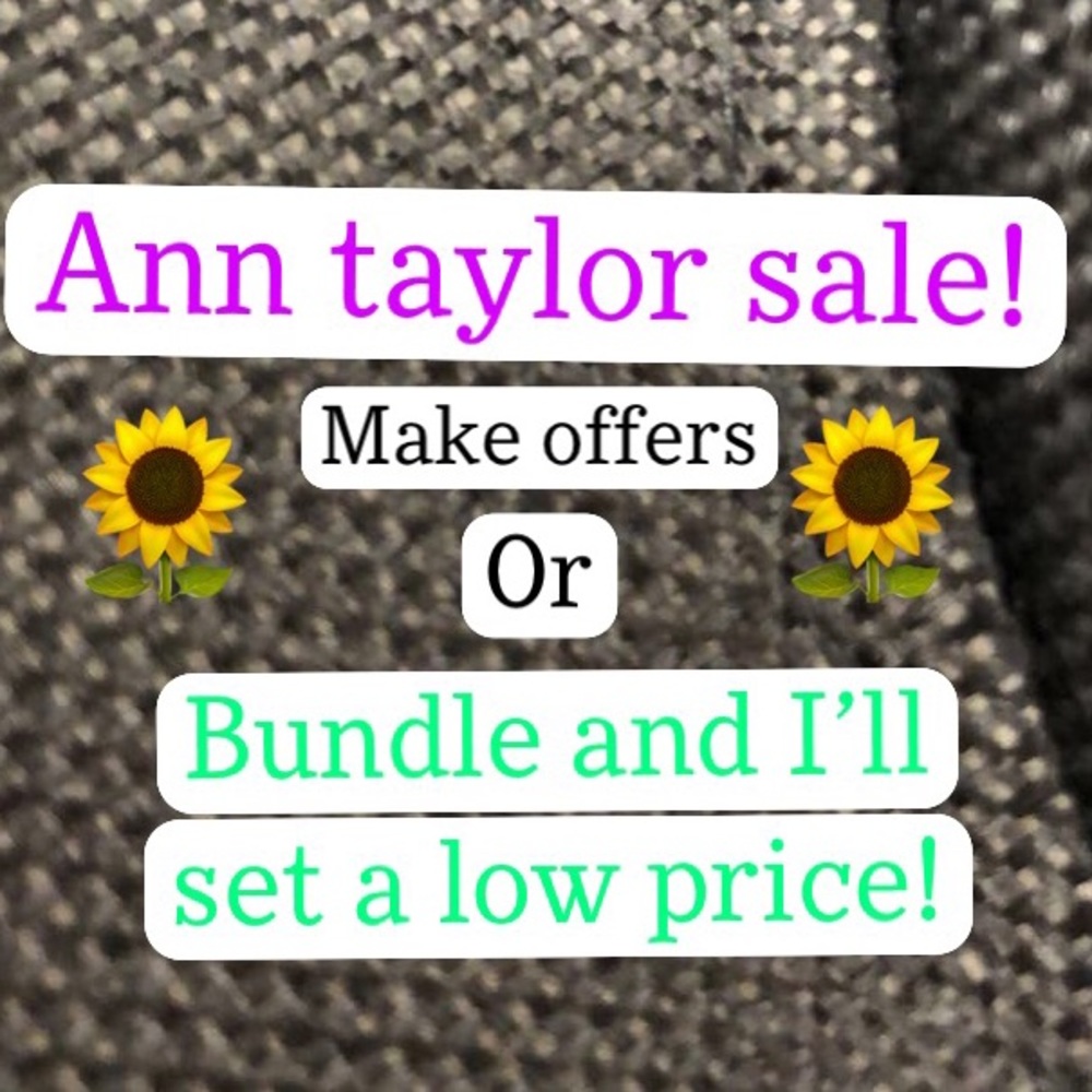 Ann Taylor, Ralph Lauren! Make offers